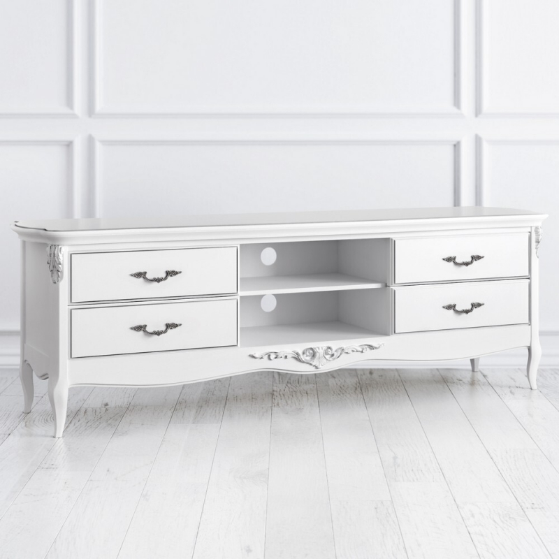 Фото Тумба ТВ широкая Silvery Rome Kreind