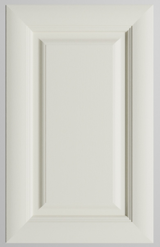 Шкаф Элегант ваниль 4-дв. (декор фасадов-текстиль)