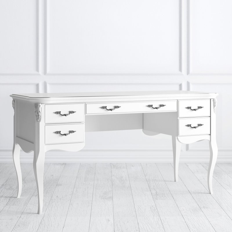 Фото Кабинетный стол широкий Silvery Rome Kreind