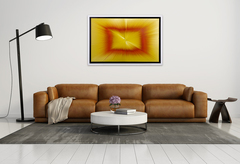 Фото Панно "Иллюзия желто-красная"  Mart Gallery