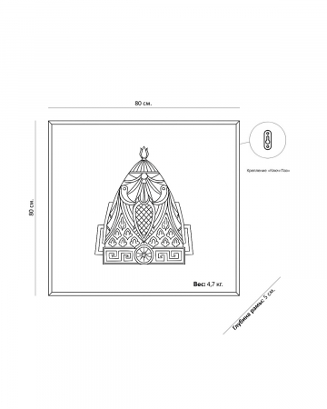 Фото Интерьерная картина Ванг Louvre Home