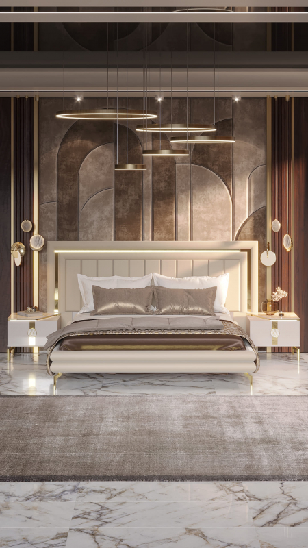 Кровать Грация 180x200 Бежевый