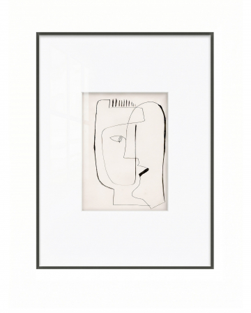 Фото Интерьерный постер Drawing - I Louvre Home