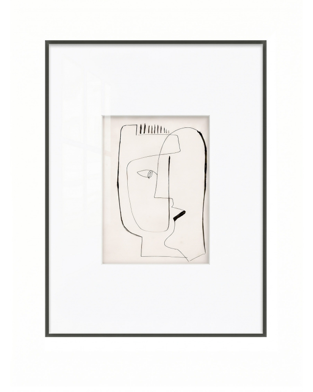 Фото Интерьерный постер Drawing - I  Louvre Home