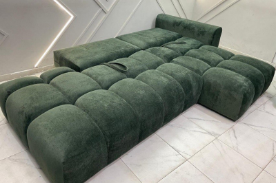 Диван Баббл зеленый 305x175