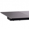 Стол обеденный SALVADORE Ceramic 120x80 II раздвижной (серый/черный мат)