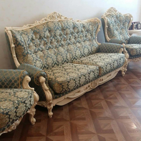 Диван Царский красный 2350х900х1300