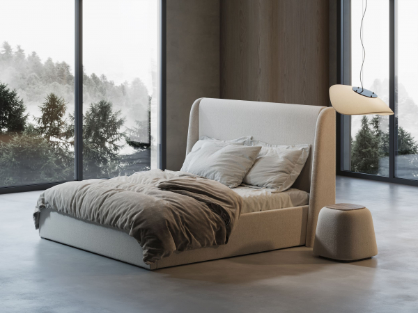 Кровать Камила 180x200 Бежевый