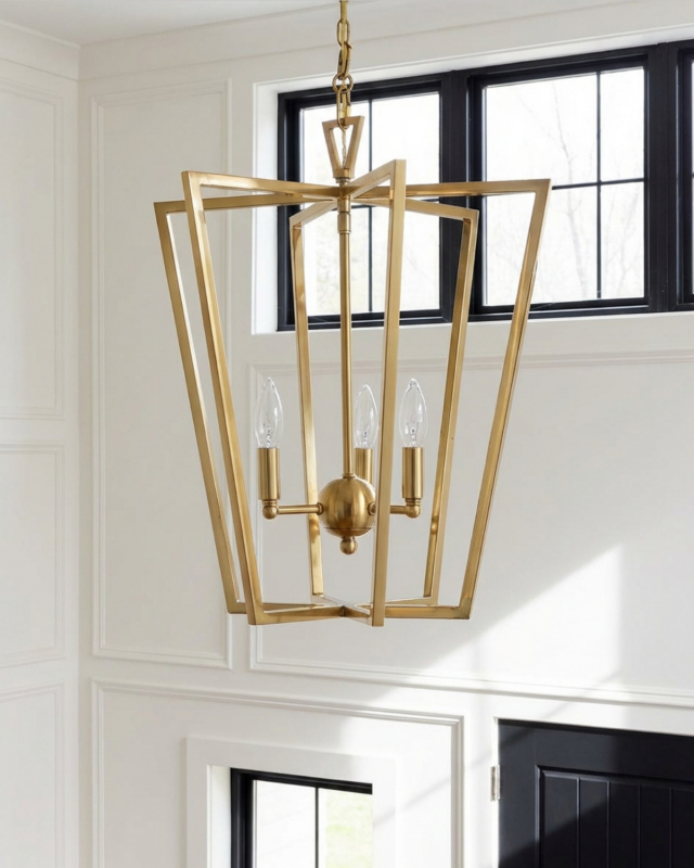 Фото Золотой светильник Франц  Louvre Home