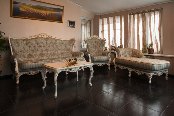 Диван Царский красный 2350х900х1300