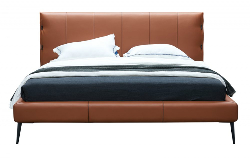 Кровать GC1727 160x200 BROWN
