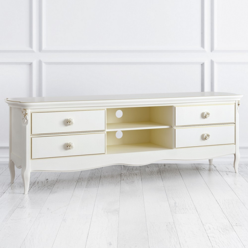 Фото Тумба ТВ широкая Golden Rose Kreind