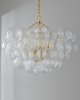 Фото Большая стеклянная люстра Алисия [L] Louvre Home