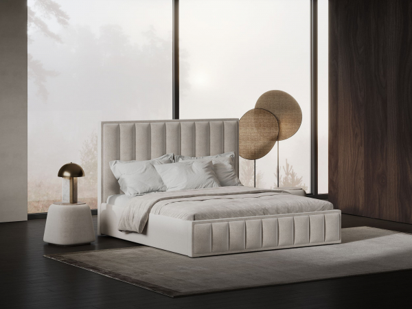 Кровать Эмили 180x200 Бежевый