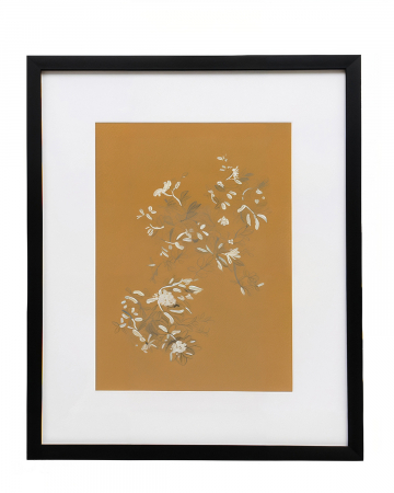 Фото Интерьерный постер Mustard Flowers-II Louvre Home