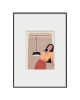 Фото Интерьерный жикле Leaning woman Louvre Home