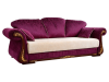 Диван Благо-2 с декором фиолетовый 250x98x95