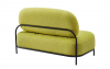 Диван SOFA-06-02 (2-х местный) YELLOW
