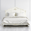 Кровать R10 Romantic Gold Слоновая кость с золотой патиной 160*200