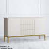 Комод средний Primo gold 151/46/85