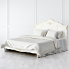 Кровать R10 Romantic Gold Слоновая кость с золотой патиной 160*200